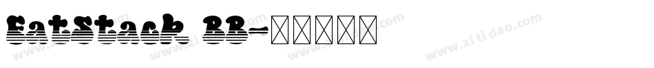 FatStack BB字体转换